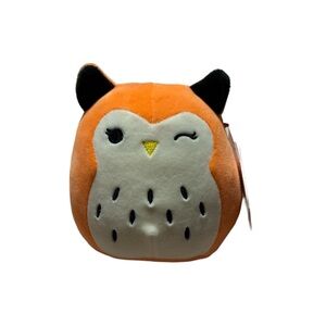 Squishmallow Kenan Halloween Owl Plush 5”